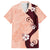 Polynesia Hibiscus Hawaiian Shirt Rose Bud Curve Motif - Polynesian Pride