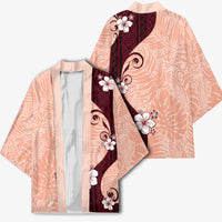 Polynesia Hibiscus Kimono Rose Bud Curve Motif LT05 - Polynesian Pride