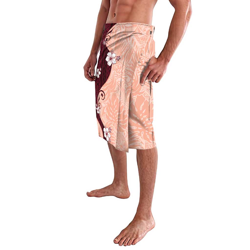 Polynesia Hibiscus Lavalava Rose Bud Curve Motif - Polynesian Pride