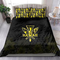 Aloha Hawaii Kahili Bedding Set Kanaka Maoli With Kakau Pattern