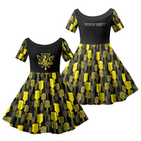 Personalised Aloha Hawaii Kahili Family Matching Puletasi and Hawaiian Shirt Kanaka Maoli With Kakau Pattern