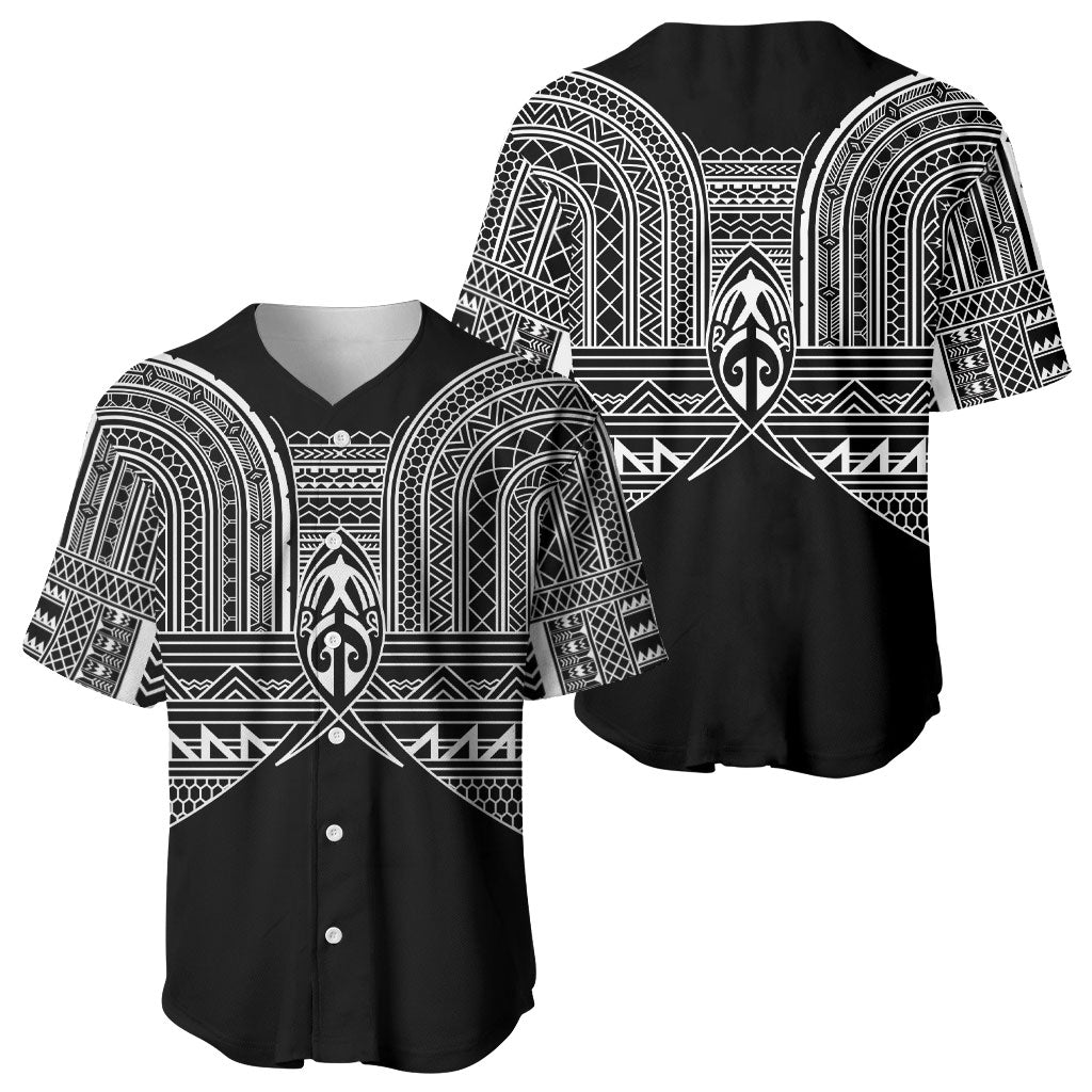 Philippines Igorot Tribal Inspired Baseball Jersey Black Version