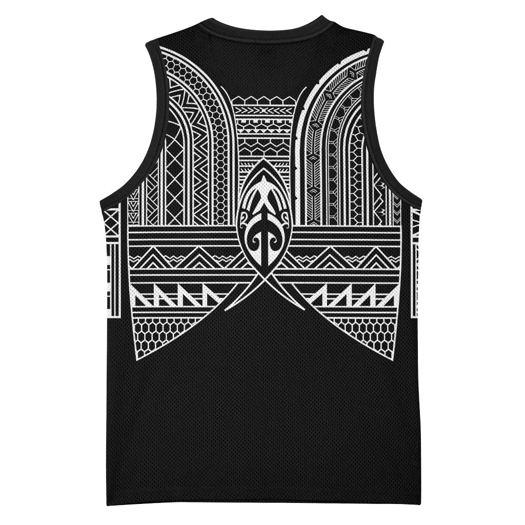 Philippines Igorot Tribal Inspired Basketball Jersey Black Version