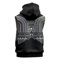 Philippines Igorot Tribal Inspired Sleeveless Hoodie Black Version