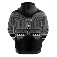 Philippines Igorot Tribal Inspired Zip Hoodie Black Version