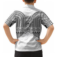 Philippines Igorot Tribal Inspired Hawaiian Shirt White Version