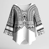 Philippines Igorot Tribal Inspired Kimono Sleeve Blouse White Version