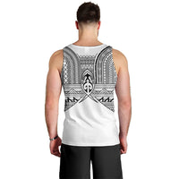Philippines Igorot Tribal Inspired Men Tank Top White Version