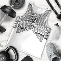 Philippines Igorot Tribal Inspired Men Tank Top White Version