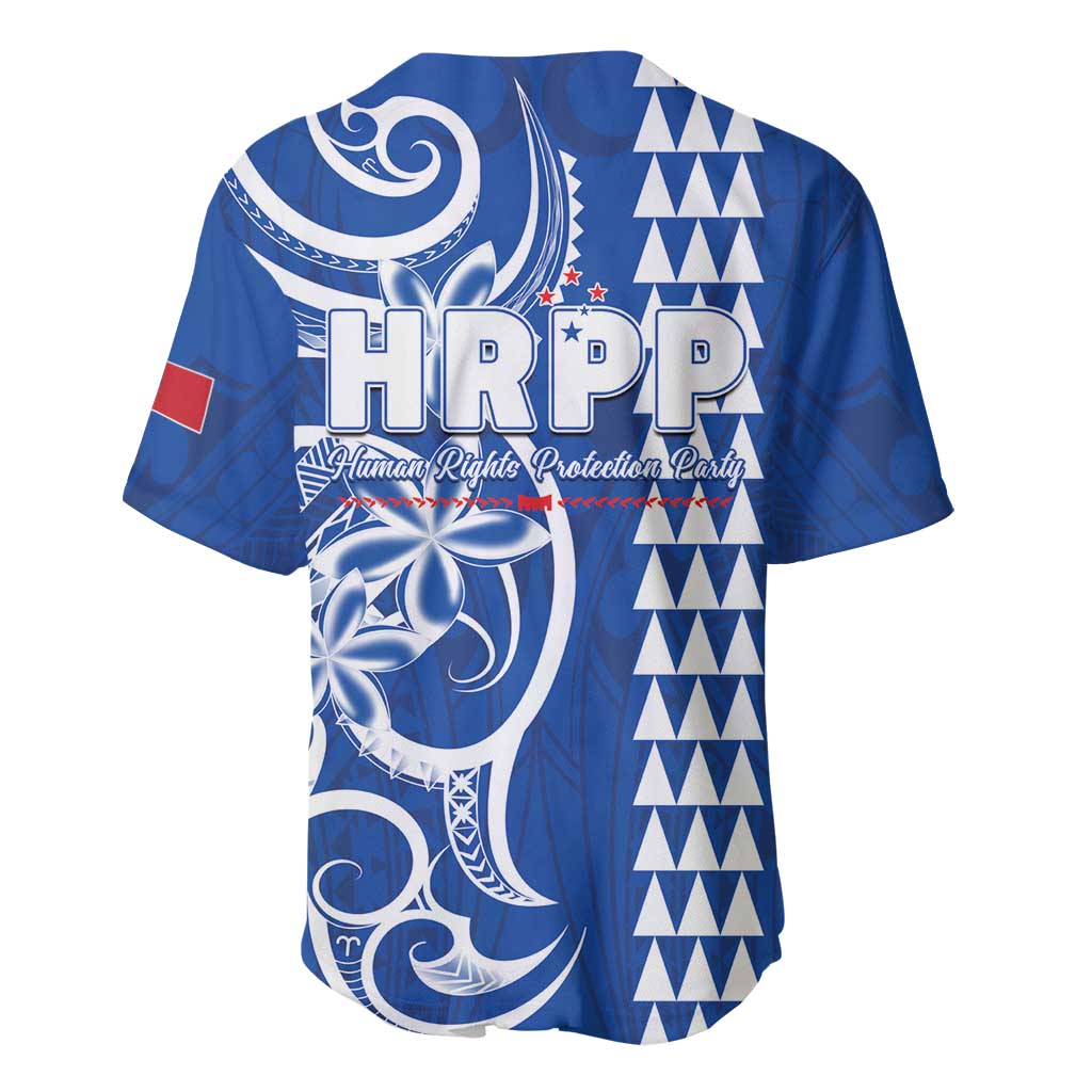 Samoa HRPP Party Baseball Jersey Polynesian Pattern LT05 - Polynesian Pride