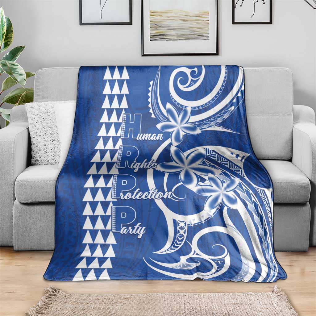 Samoa HRPP Party Blanket Polynesian Pattern LT05 - Polynesian Pride