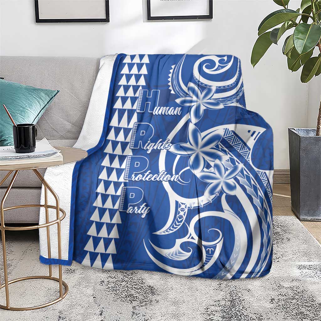 Samoa HRPP Party Blanket Polynesian Pattern LT05 - Polynesian Pride