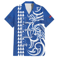 Samoa HRPP Party Family Matching Long Sleeve Bodycon Dress and Hawaiian Shirt Polynesian Pattern - Polynesian Pride