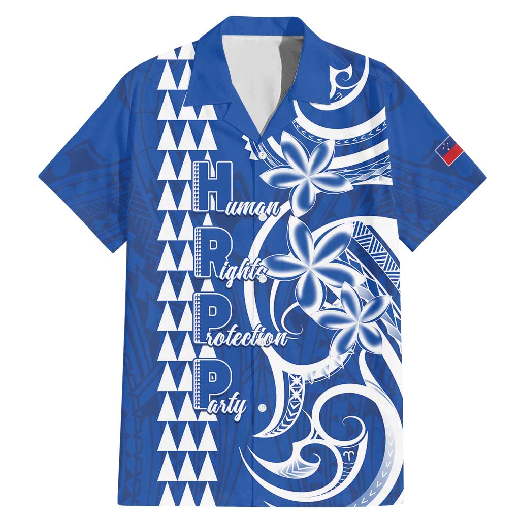 Samoa HRPP Party Family Matching Mermaid Dress and Hawaiian Shirt Polynesian Pattern - Polynesian Pride