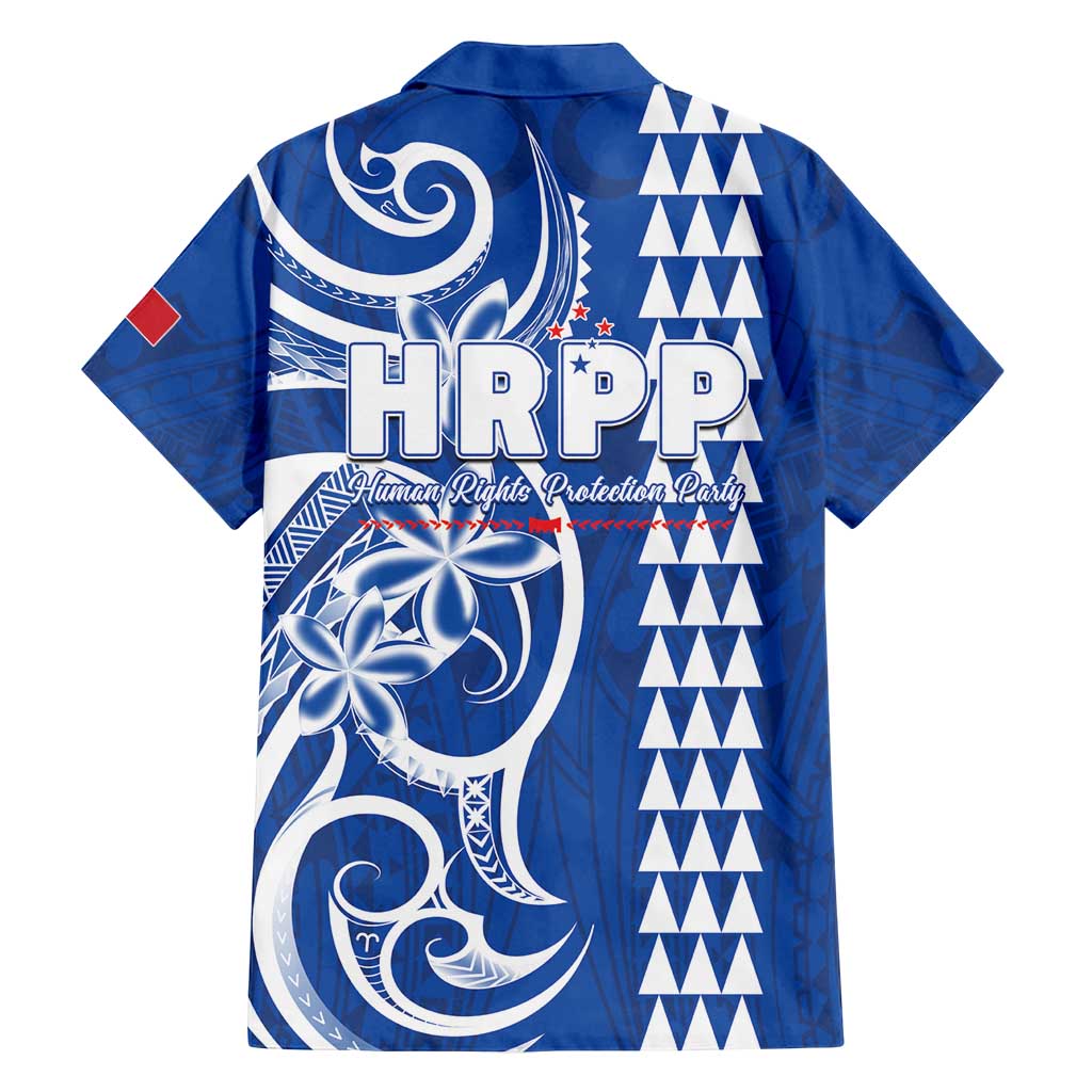 Samoa HRPP Party Family Matching Puletasi and Hawaiian Shirt Polynesian Pattern - Polynesian Pride