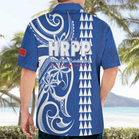 Samoa HRPP Party Hawaiian Shirt Polynesian Pattern - Polynesian Pride
