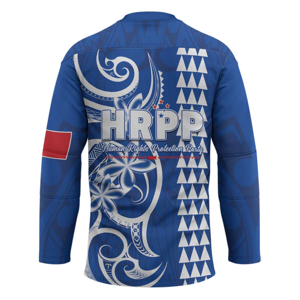 Samoa HRPP Party Hockey Jersey Polynesian Pattern LT05 - Polynesian Pride