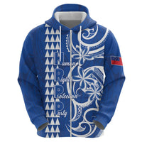 Samoa HRPP Party Hoodie Polynesian Pattern - Polynesian Pride