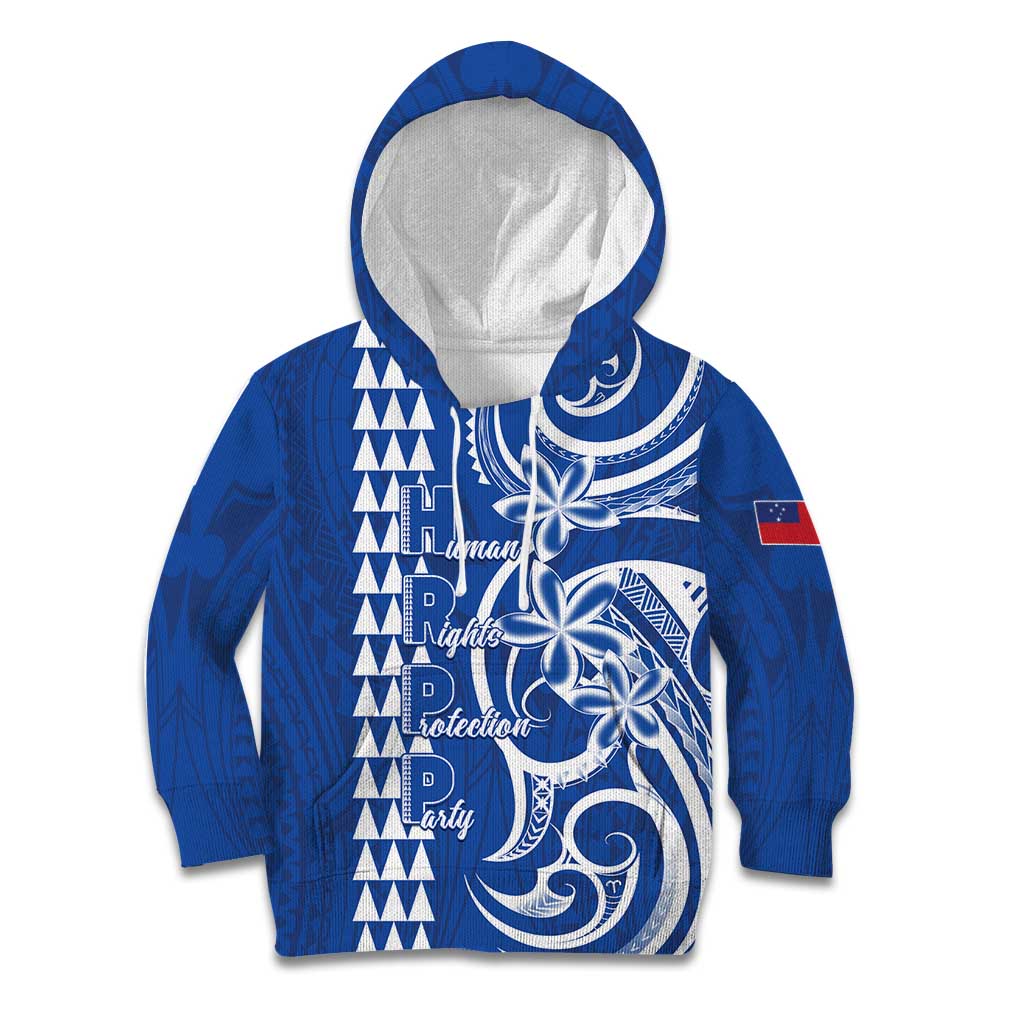 Samoa HRPP Party Kid Hoodie Polynesian Pattern - Polynesian Pride