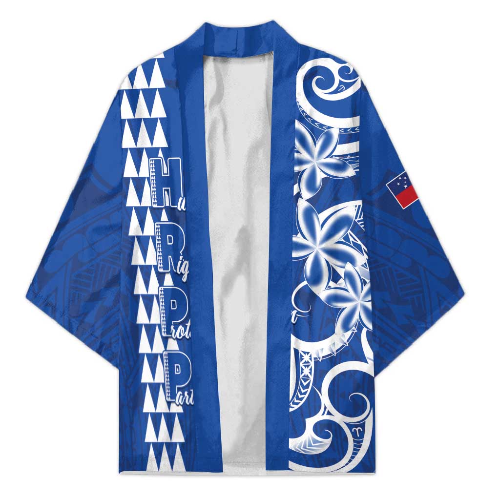 Samoa HRPP Party Kimono Polynesian Pattern - Polynesian Pride