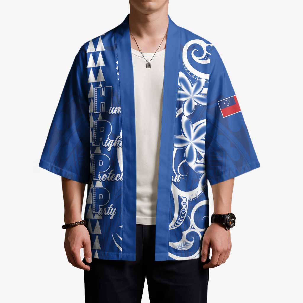Samoa HRPP Party Kimono Polynesian Pattern - Polynesian Pride