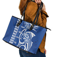 Samoa HRPP Party Leather Tote Bag Polynesian Pattern LT05 - Polynesian Pride