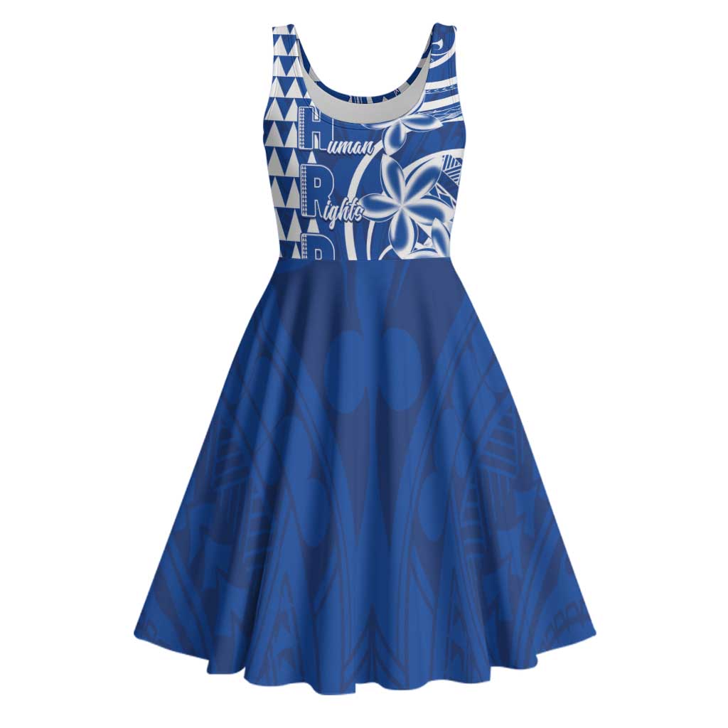 Samoa HRPP Party Midi Dress Polynesian Pattern - Polynesian Pride
