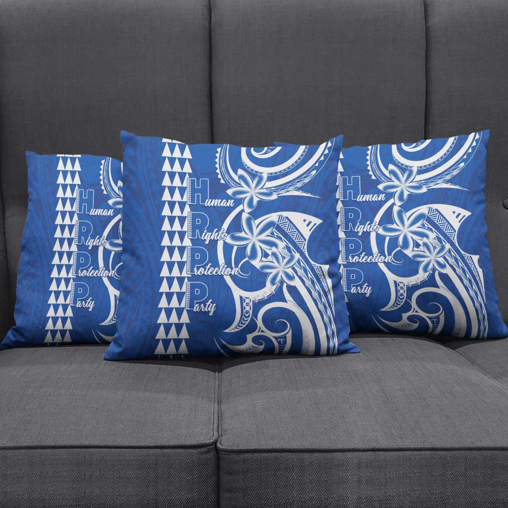 Samoa HRPP Party Pillow Cover Polynesian Pattern LT05 - Polynesian Pride