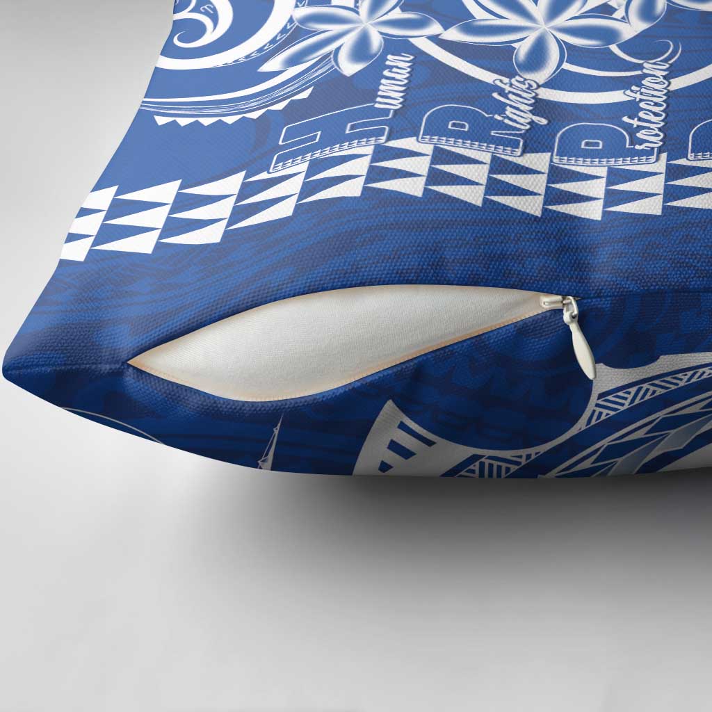 Samoa HRPP Party Pillow Cover Polynesian Pattern LT05 - Polynesian Pride