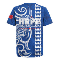 Samoa HRPP Party Rugby Jersey Polynesian Pattern - Polynesian Pride