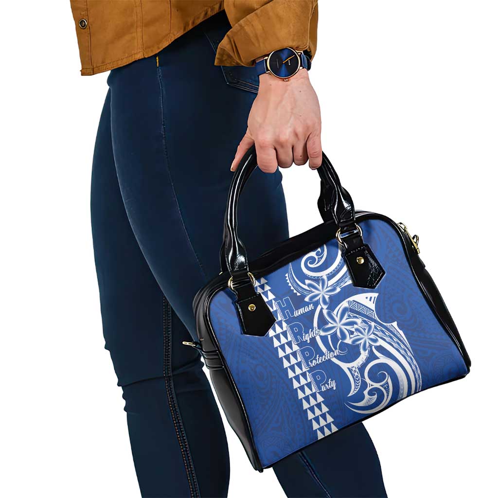 Samoa HRPP Party Shoulder Handbag Polynesian Pattern - Polynesian Pride