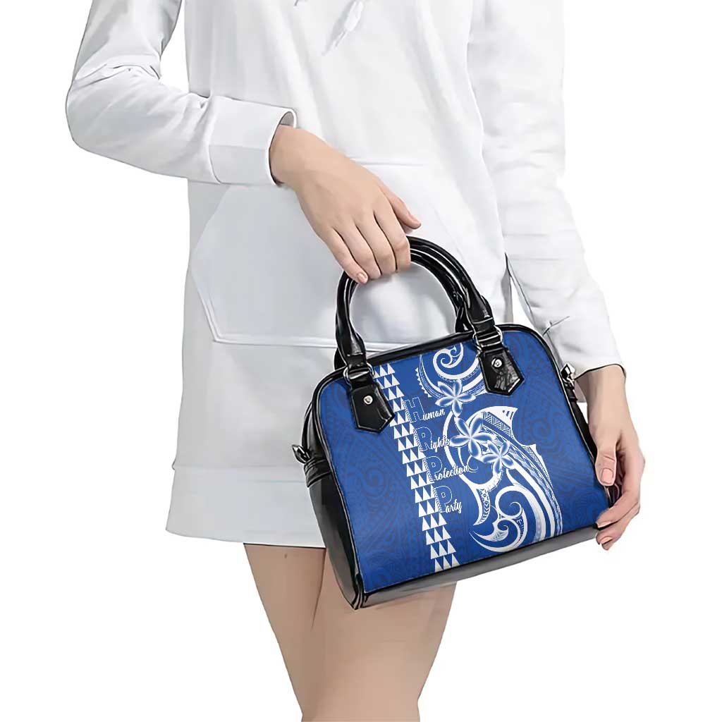 Samoa HRPP Party Shoulder Handbag Polynesian Pattern - Polynesian Pride
