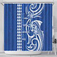 Samoa HRPP Party Shower Curtain Polynesian Pattern LT05 - Polynesian Pride