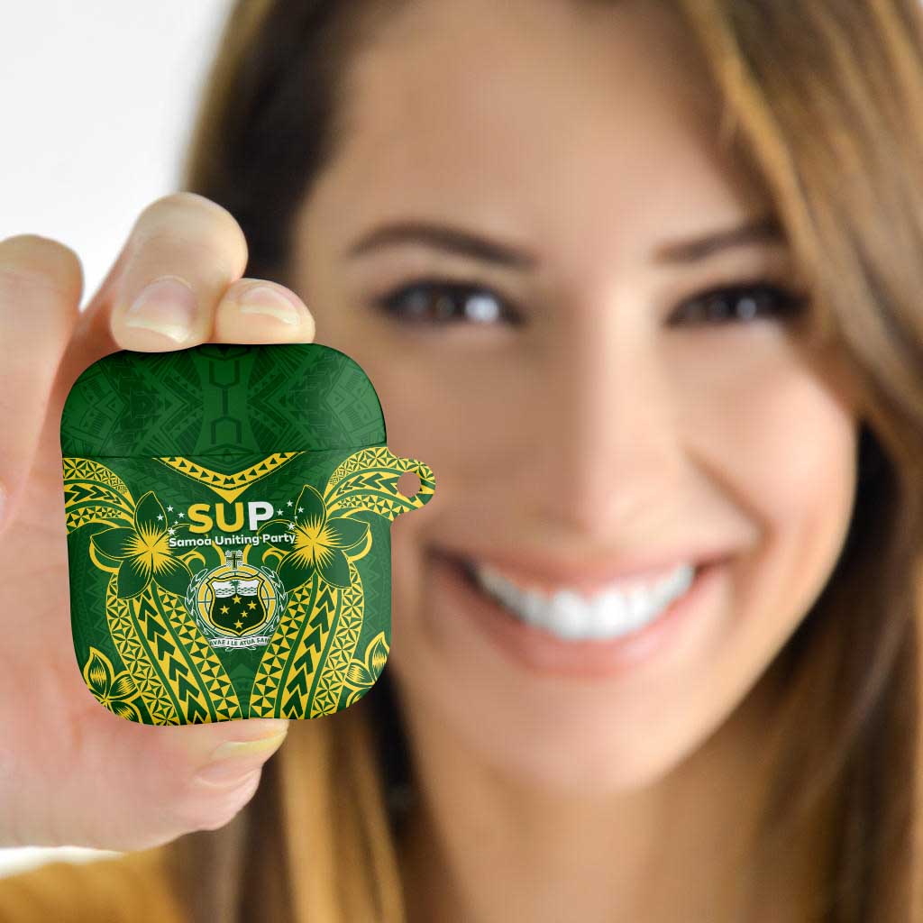 Samoa SUP AirPods Case Samoan Coat Of Arms - Polynesian Pride