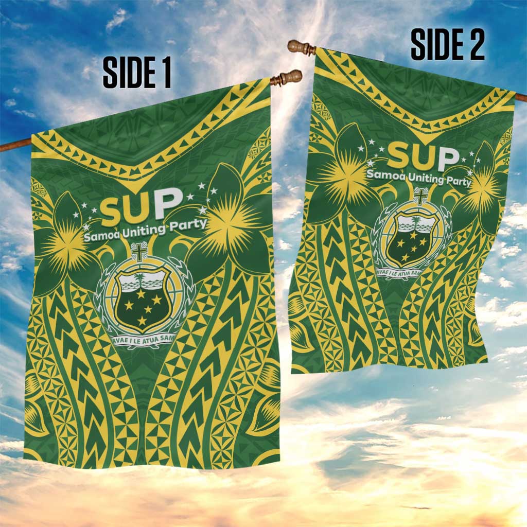 Samoa SUP Garden Flag Samoan Coat Of Arms - Polynesian Pride