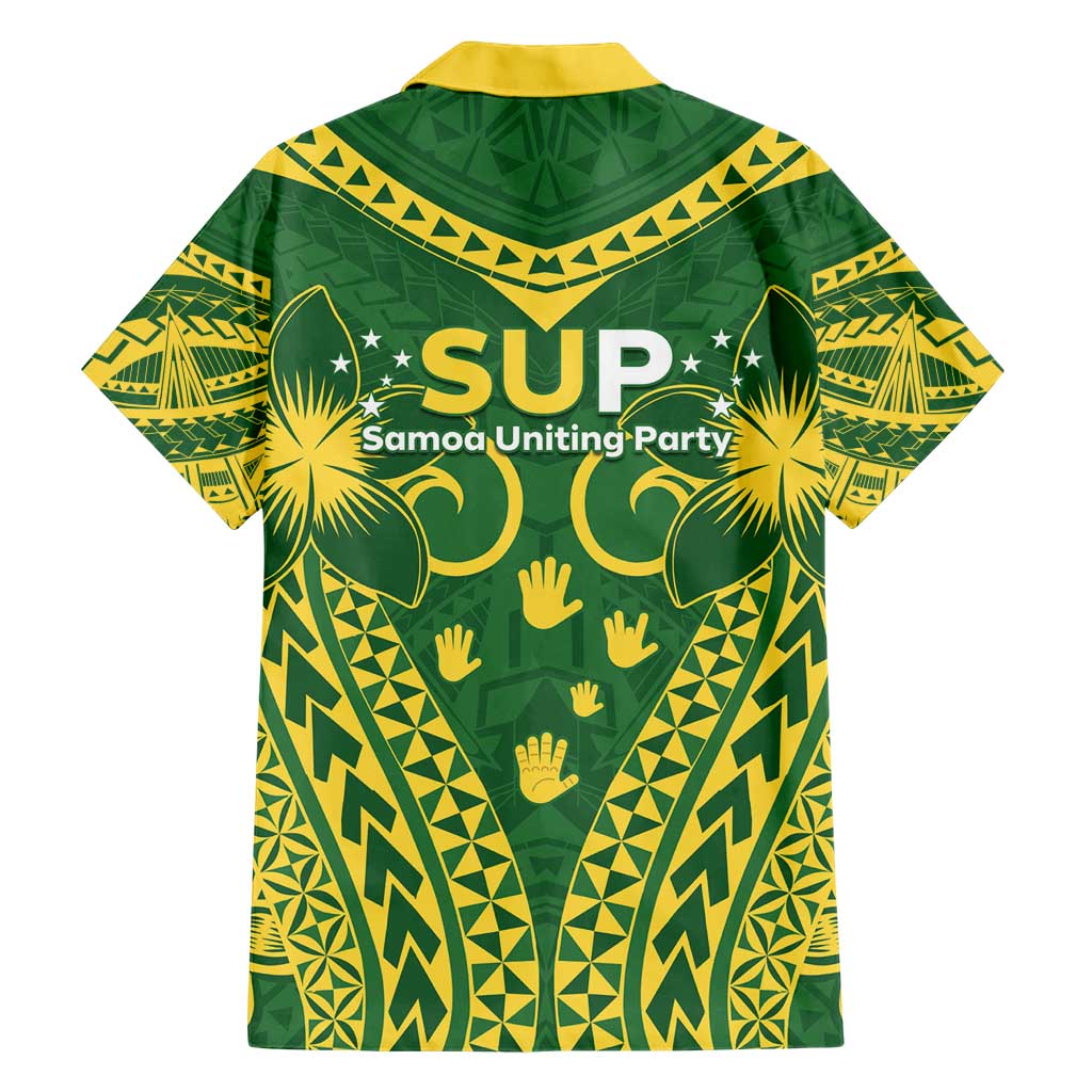 Samoa SUP Hawaiian Shirt Samoan Coat Of Arms - Polynesian Pride
