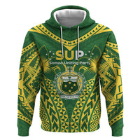 Samoa SUP Hoodie Samoan Coat Of Arms - Polynesian Pride