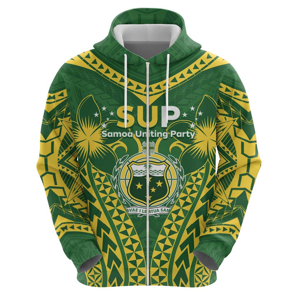 Samoa SUP Hoodie Samoan Coat Of Arms - Polynesian Pride