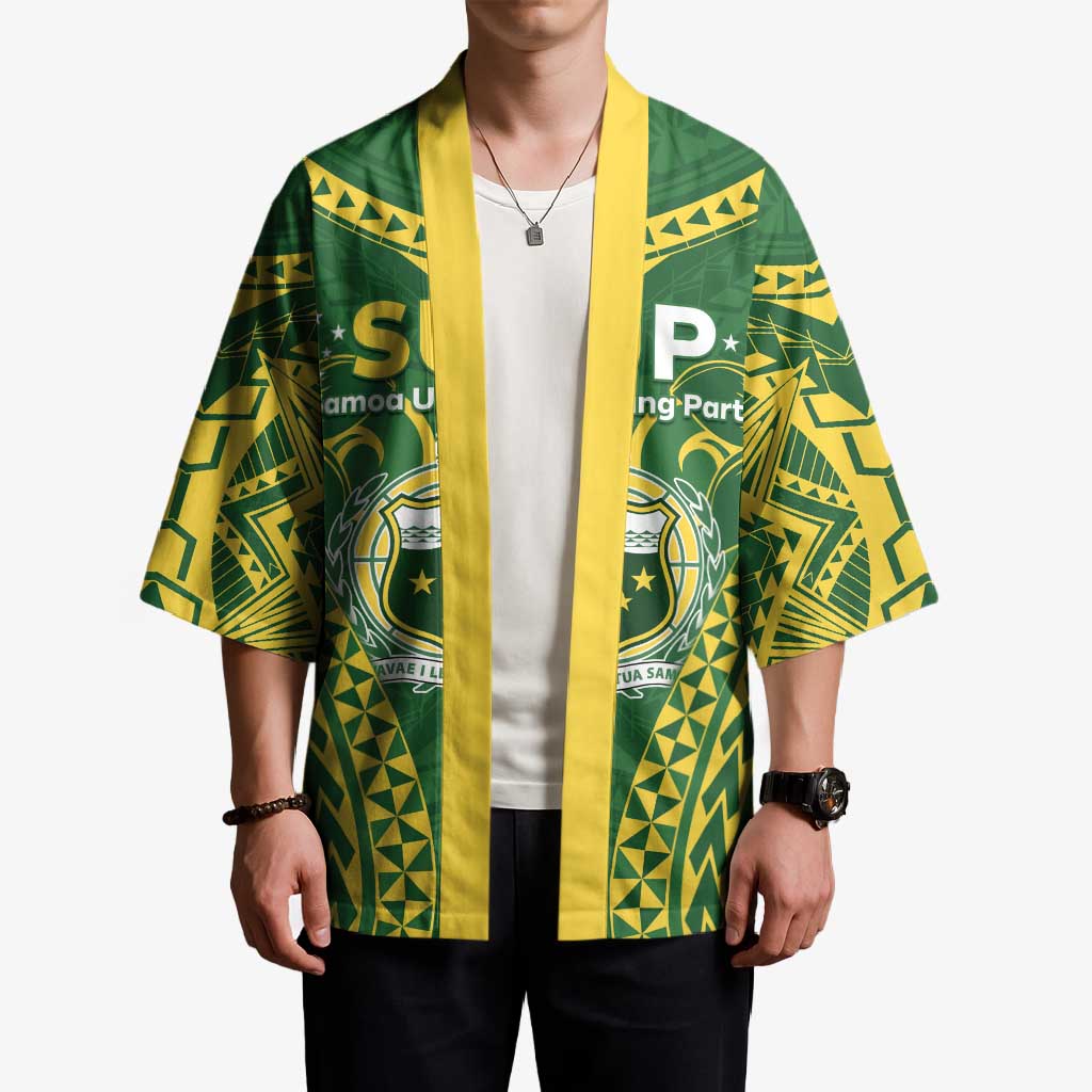 Samoa SUP Kimono Samoan Coat Of Arms - Polynesian Pride