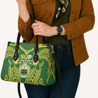 Samoa SUP Leather Bag Samoan Coat Of Arms - Polynesian Pride