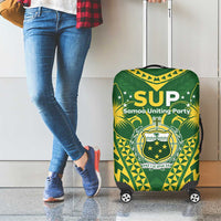 Samoa SUP Luggage Cover Samoan Coat Of Arms LT05 - Polynesian Pride