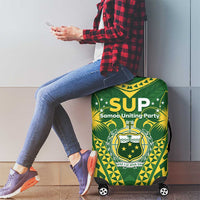 Samoa SUP Luggage Cover Samoan Coat Of Arms LT05 - Polynesian Pride