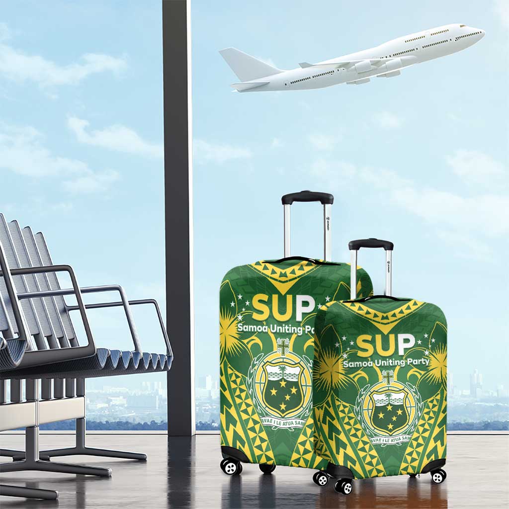 Samoa SUP Luggage Cover Samoan Coat Of Arms LT05 - Polynesian Pride