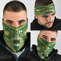 Samoa SUP Neck Gaiter Samoan Coat Of Arms LT05 - Polynesian Pride
