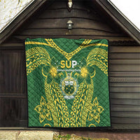 Samoa SUP Quilt Samoan Coat Of Arms LT05 - Polynesian Pride