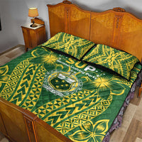 Samoa SUP Quilt Bed Set Samoan Coat Of Arms LT05 - Polynesian Pride