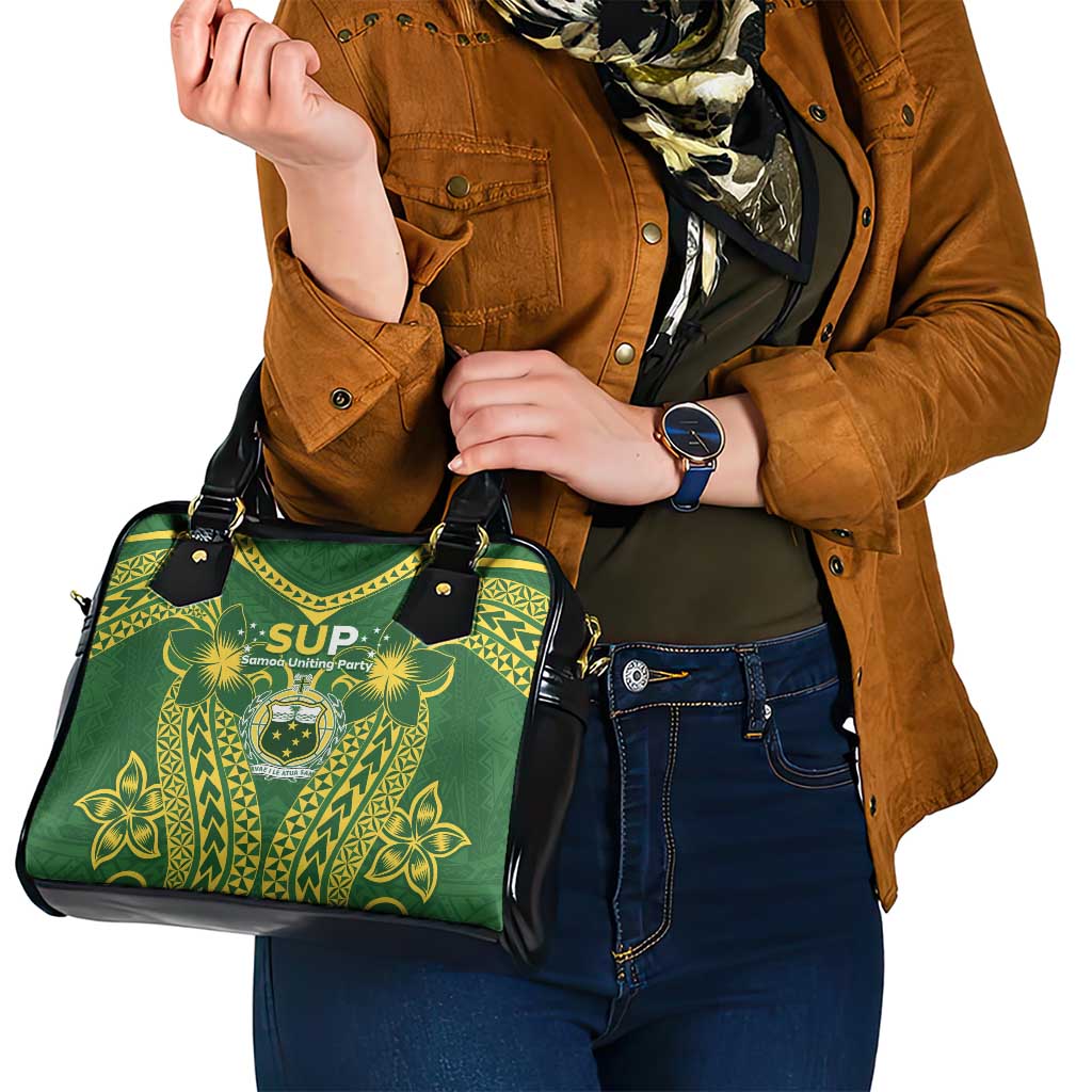 Samoa SUP Shoulder Handbag Samoan Coat Of Arms - Polynesian Pride
