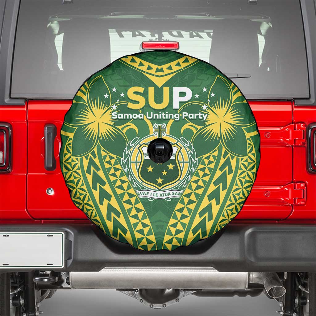 Samoa SUP Spare Tire Cover Samoan Coat Of Arms LT05 - Polynesian Pride