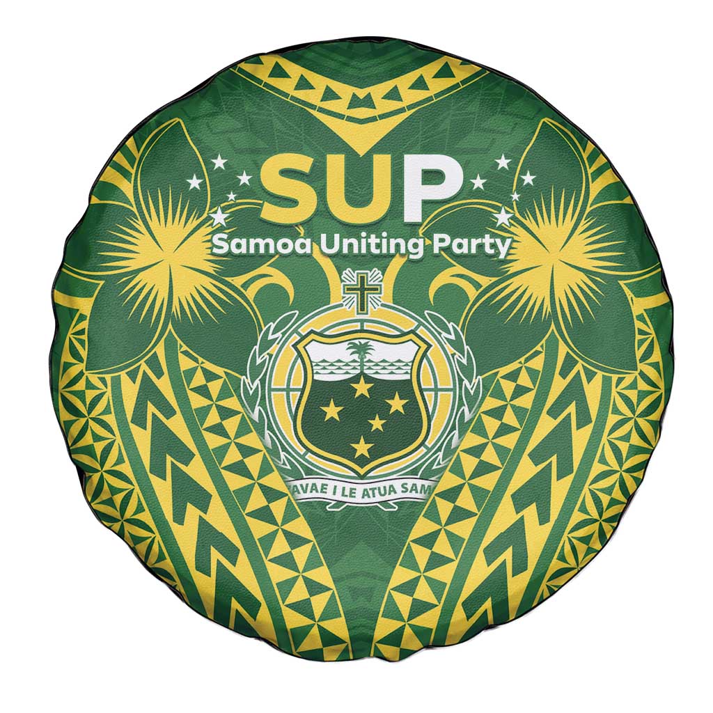Samoa SUP Spare Tire Cover Samoan Coat Of Arms LT05 - Polynesian Pride