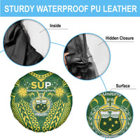 Samoa SUP Spare Tire Cover Samoan Coat Of Arms LT05 - Polynesian Pride